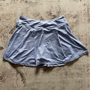 Light Blue Athletic Skort